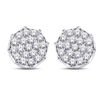 10KT-0.33CTW EARRINGS