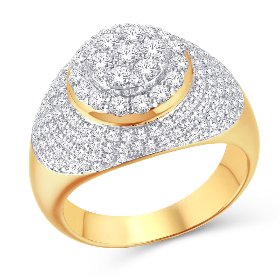 10KT-2.70CTW MENSRING
