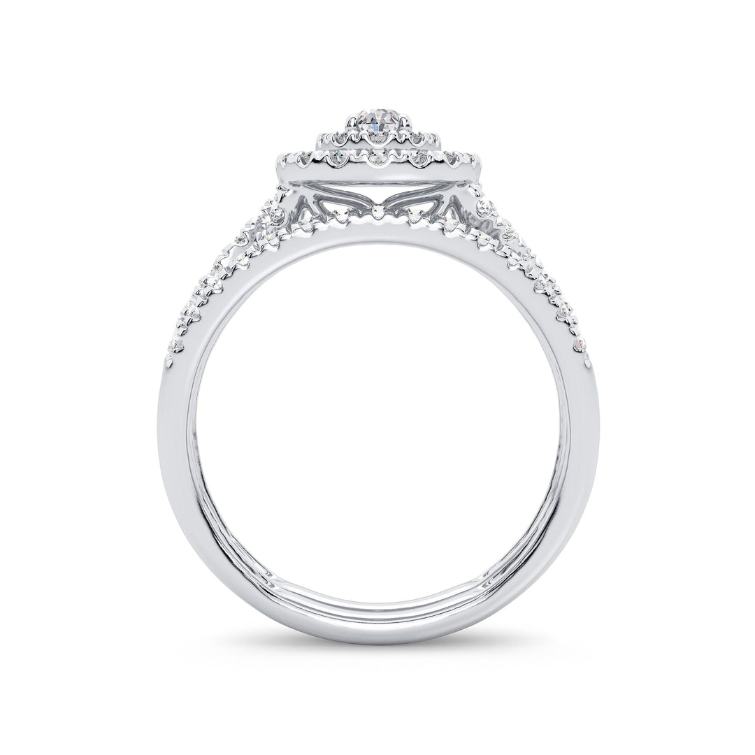 14K 1.00CT Diamond BRIDAL RING