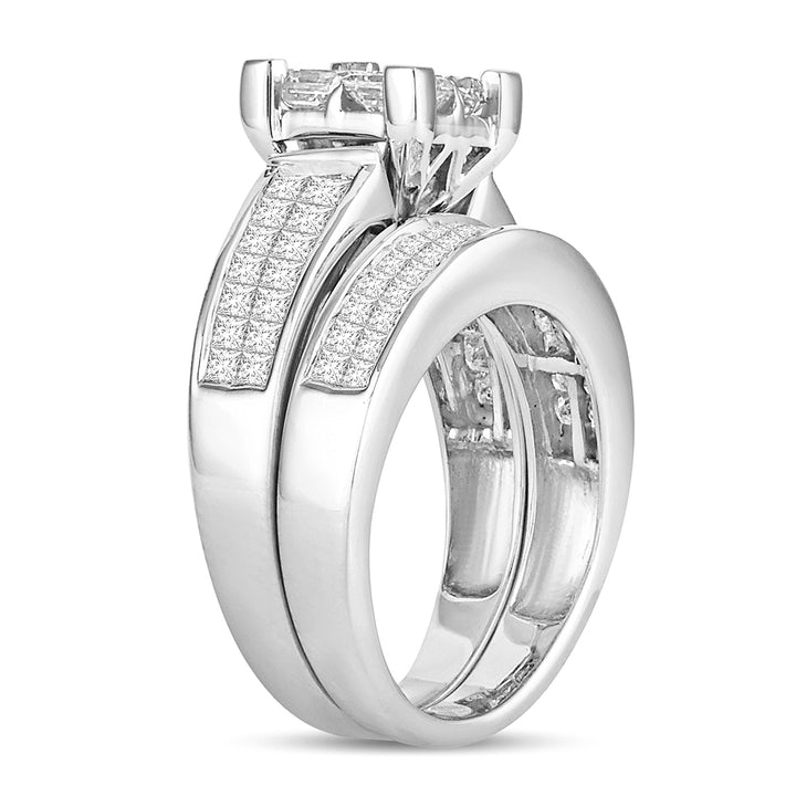 14K  3.00CT  PR/CT DIAMOND  BRIDAL  RING