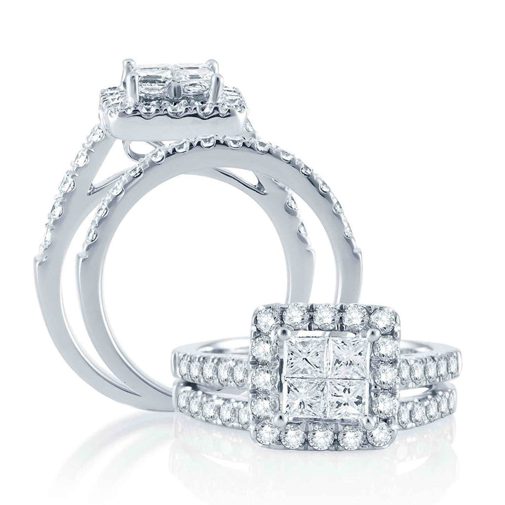 14K  1.00 CT  Diamond  RING