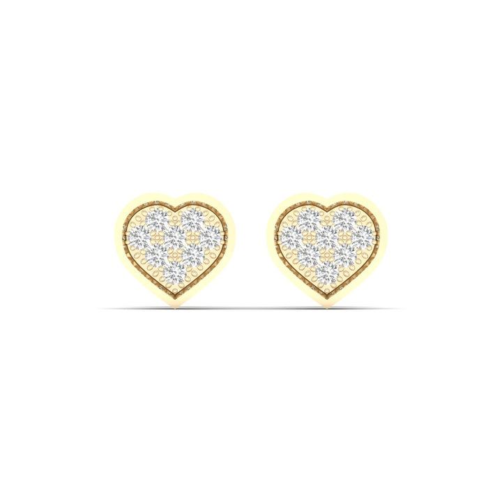 10K 0.05CT Diamond Earring