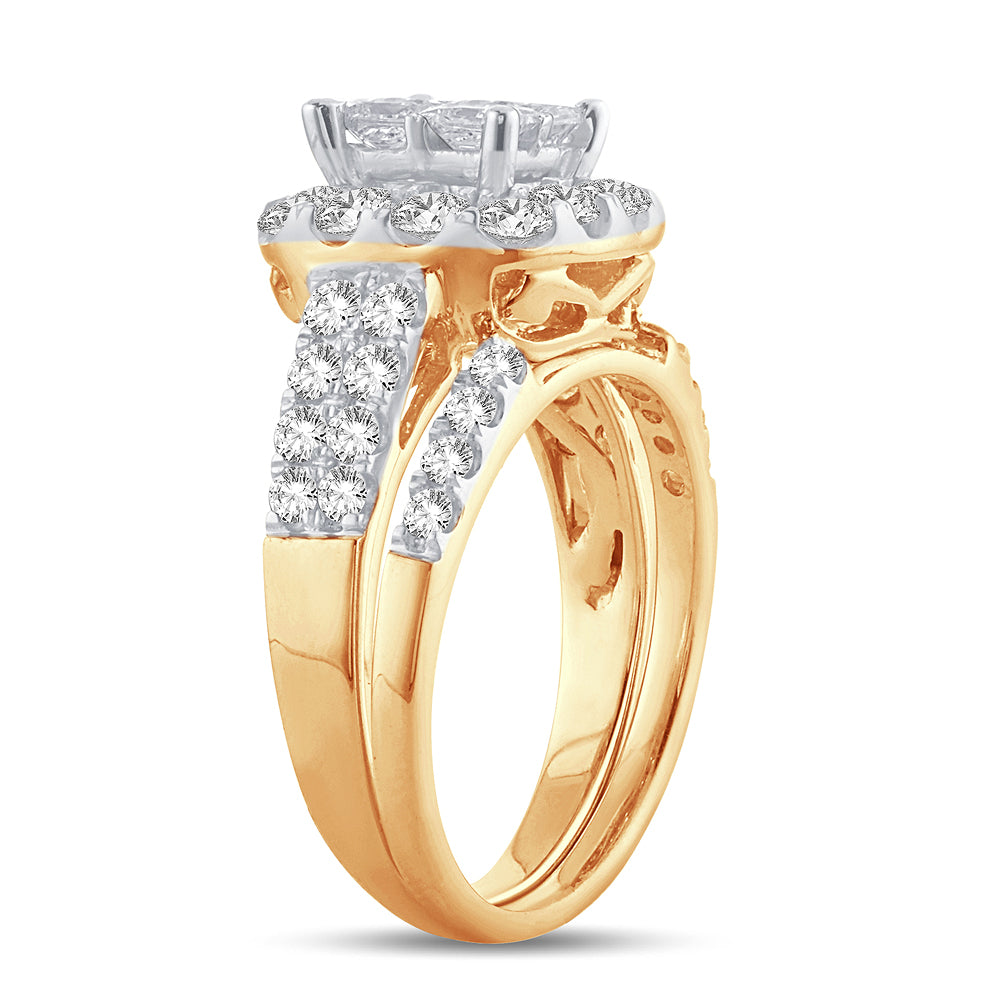 14K  2.05ct Diamond Bridal