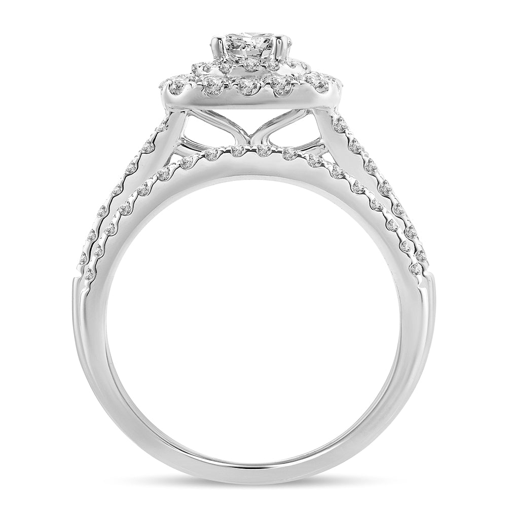 14K  1.40CT  Diamond BRIDAL RING