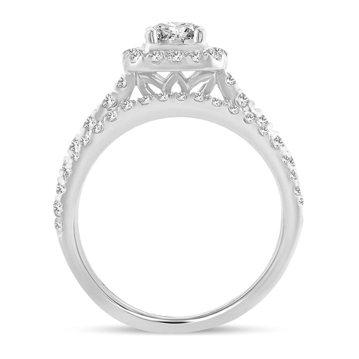 14K 1.00CT  Diamond BRIDAL RING