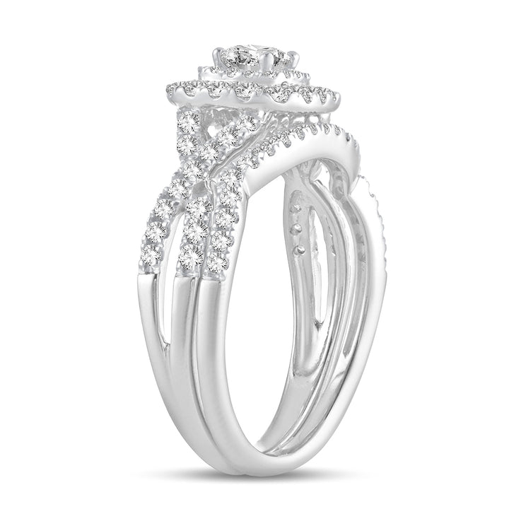 14K 1.00CT Diamond BRIDAL RING