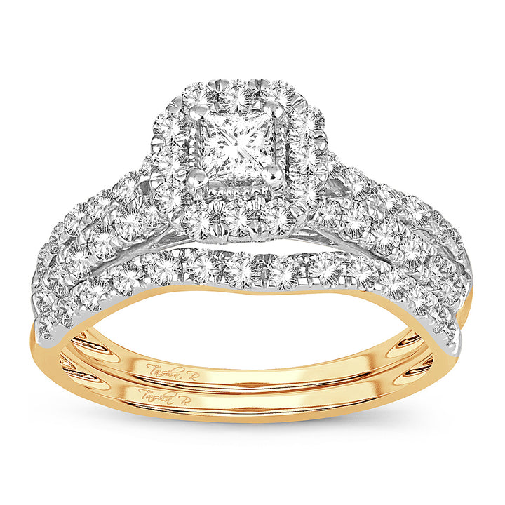 14K  1.00CT DIAMOND BRIDAL RING