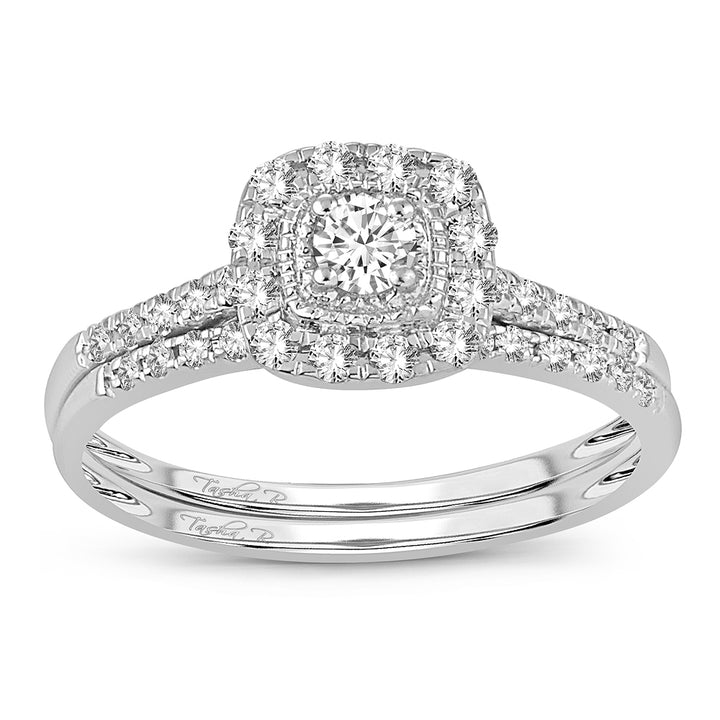 14k 0.33 DIAMOND BRIDAL RING