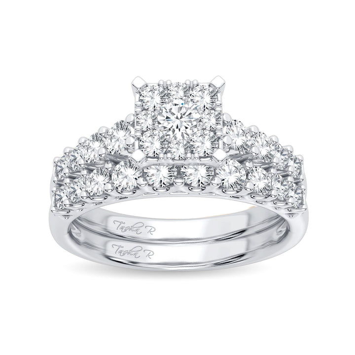 14K 1.00CT Diamond Bridal Ring