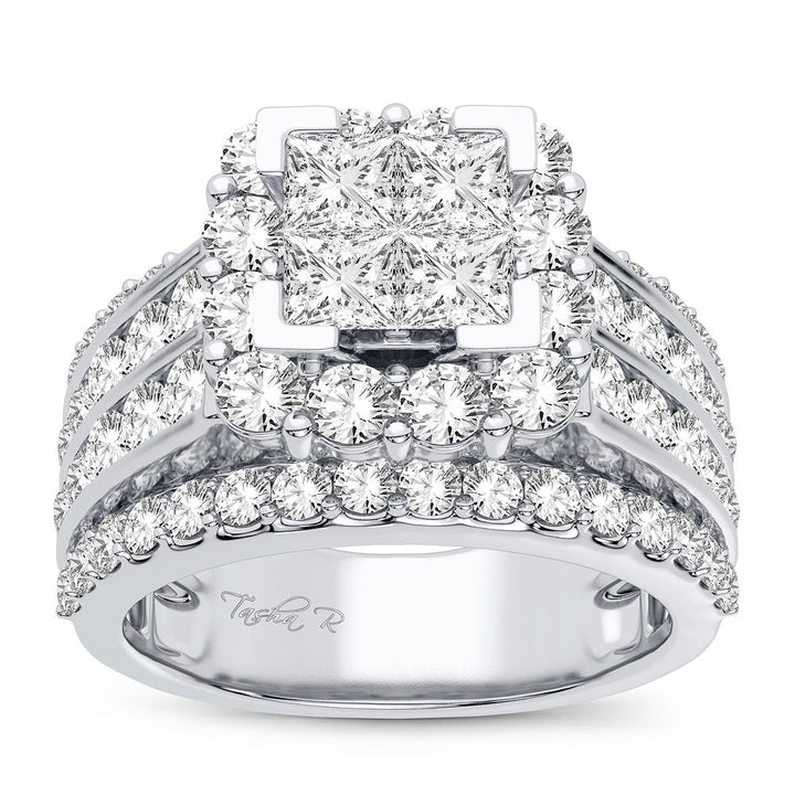 14K 3.00CT Diamond Bridal Ring