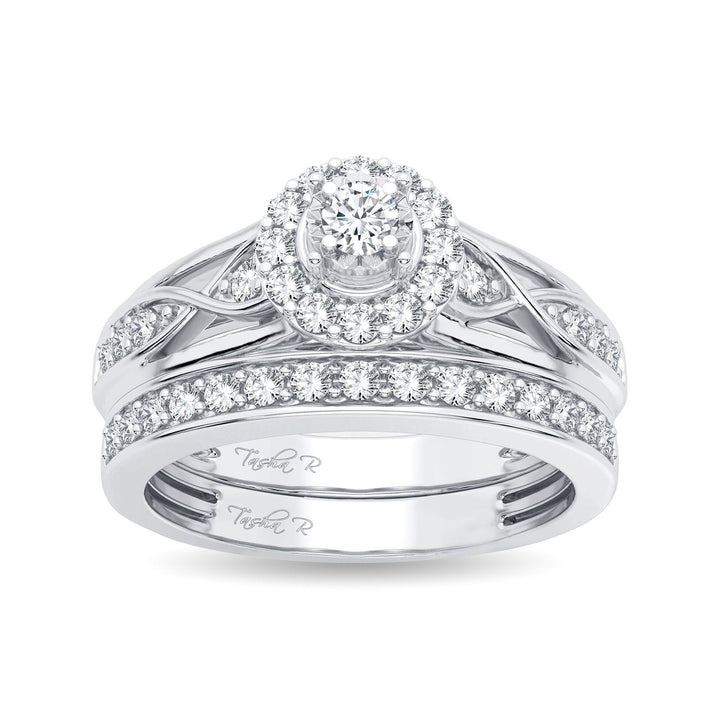 14K 0.54CT Diamond Bridal Ring