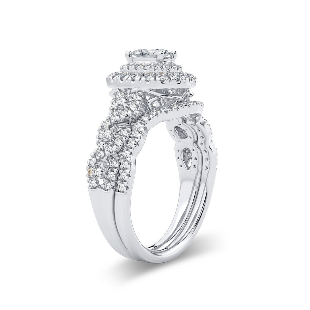 14K 1.00CT Diamond Bridal Ring