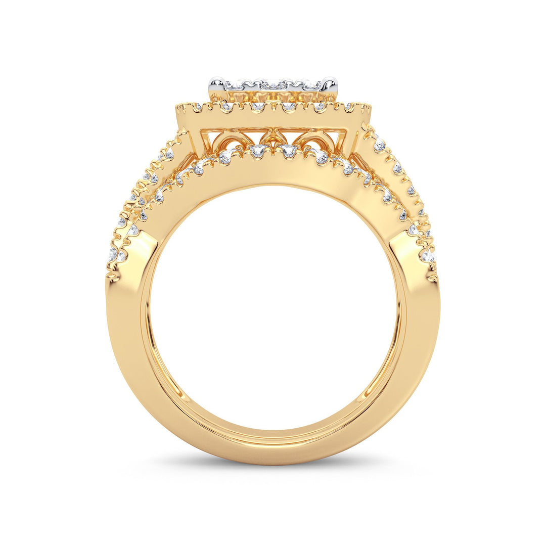 14K 2.00CT Diamond Bridal Ring