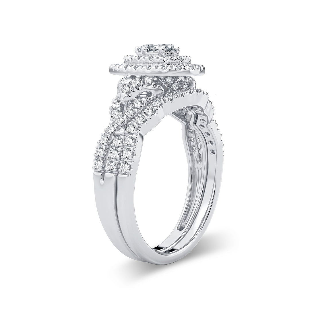 14K 1.00CT Diamond Bridal Ring