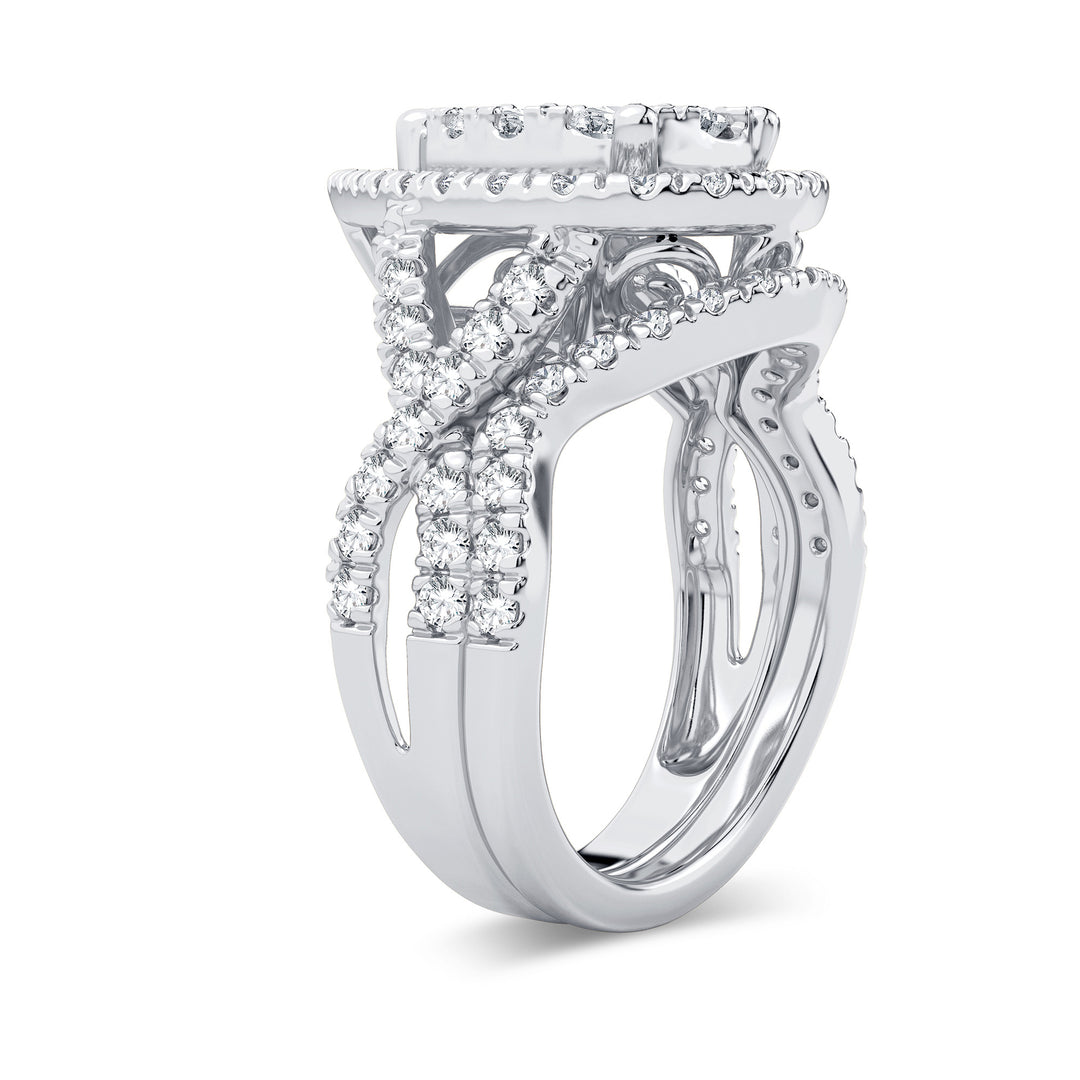 14K 2.00CT Diamond Bridal Ring