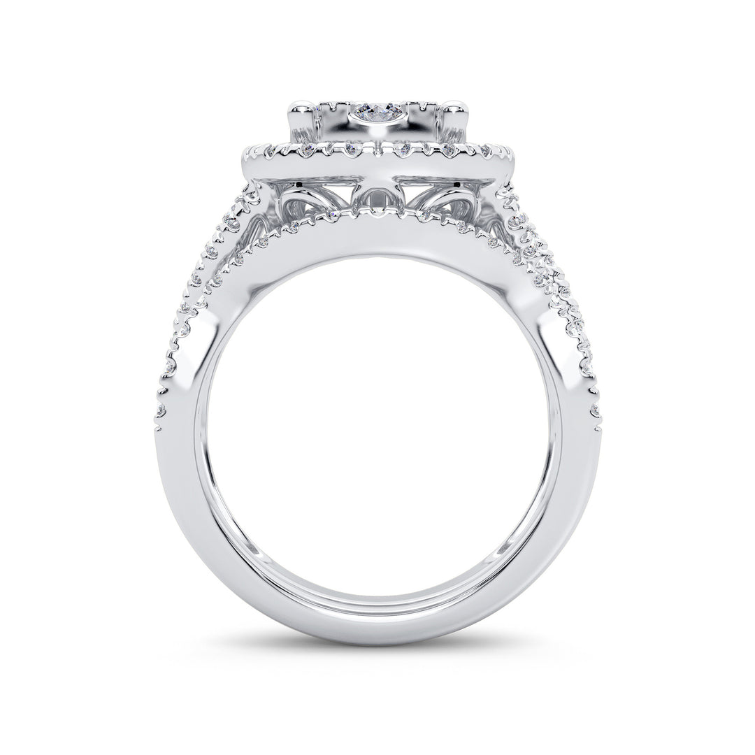 14K 2.00CT Diamond Bridal Ring