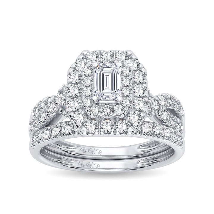 14K 1.00CT Diamond Bridal Ring