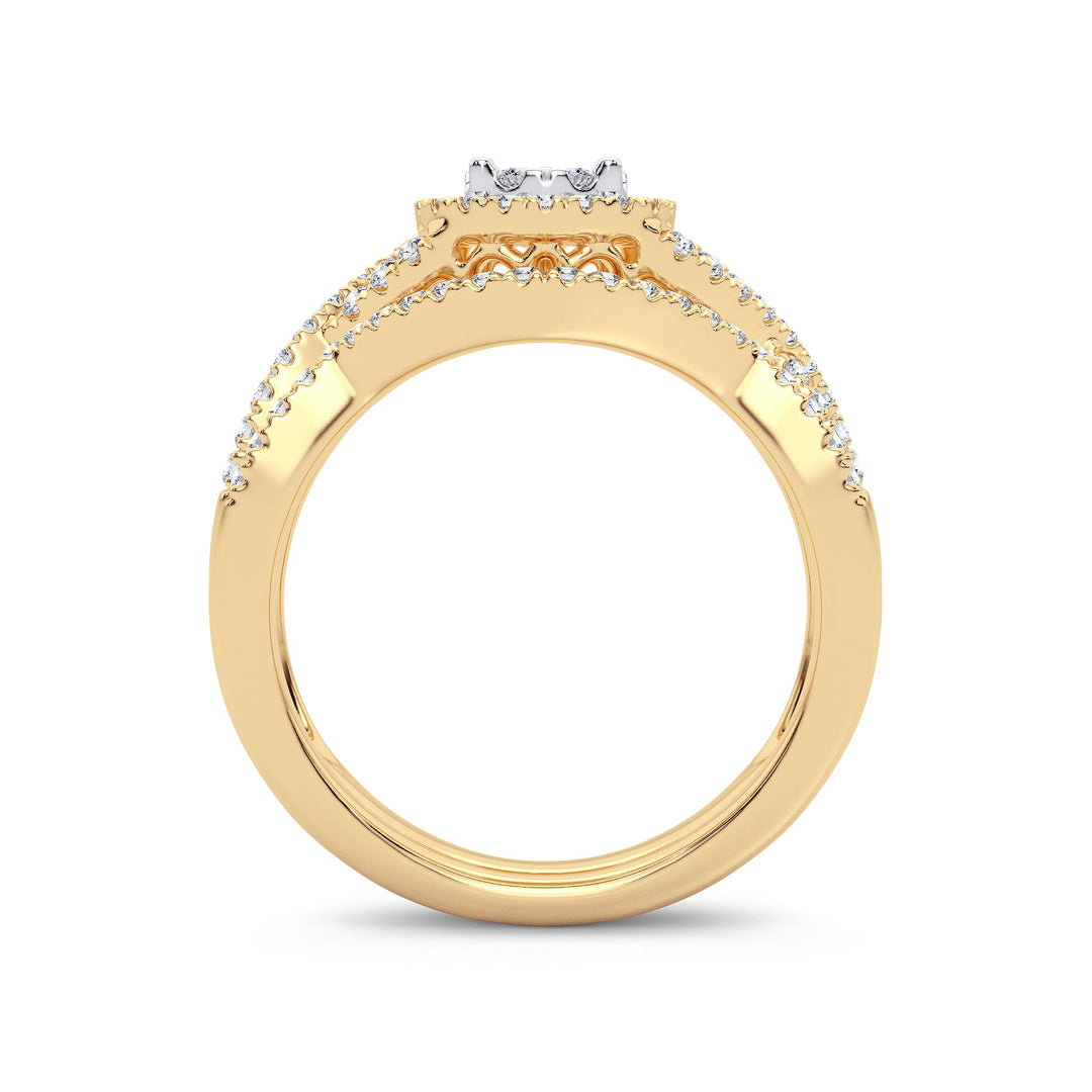 14K 0.50ct Diamond Bridal Ring