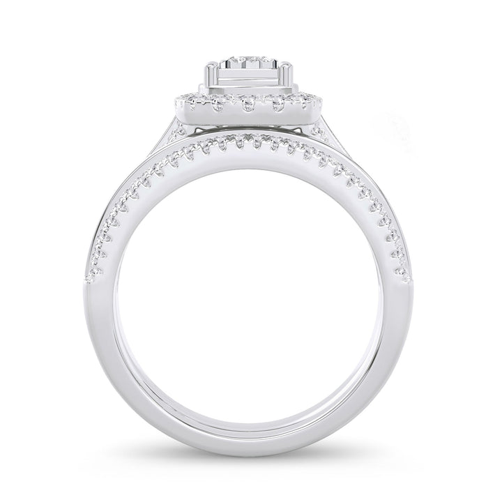 14K 0.64CT Diamond Bridal Ring