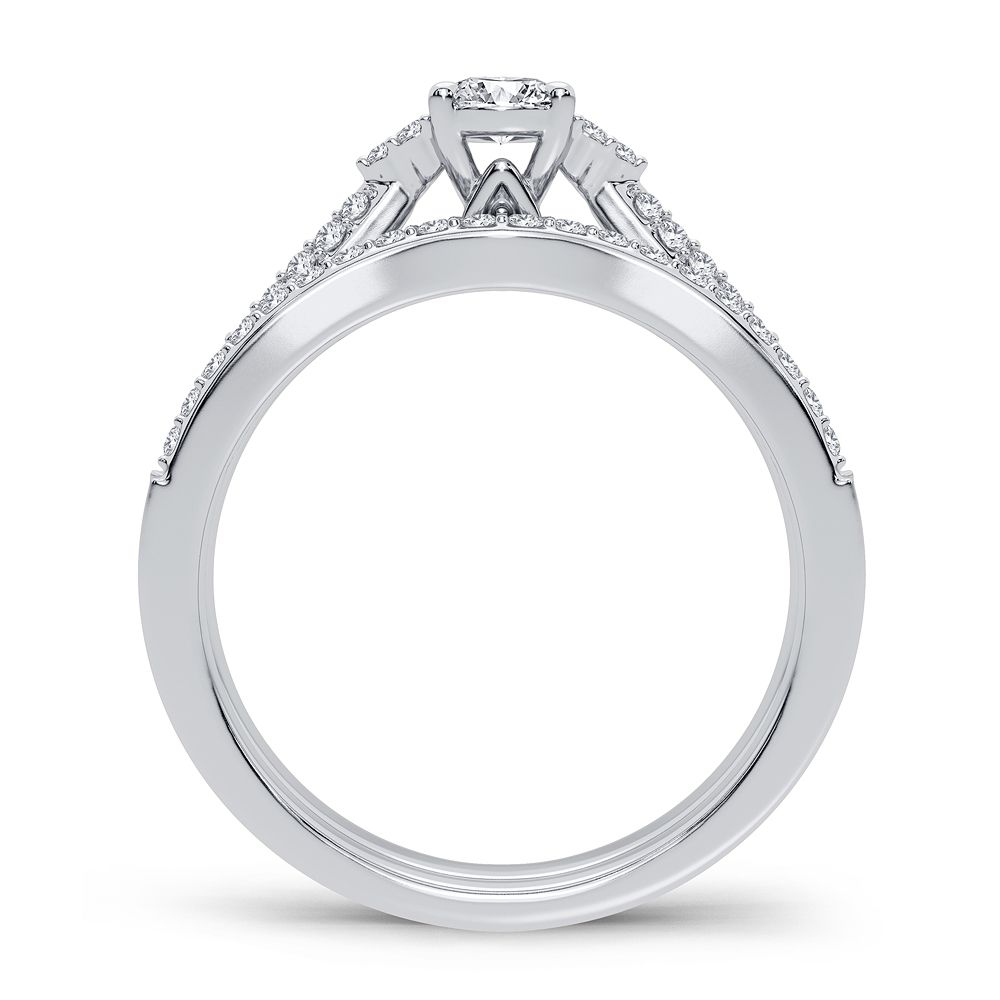 14K 0.60CT Diamond Bridal Ring