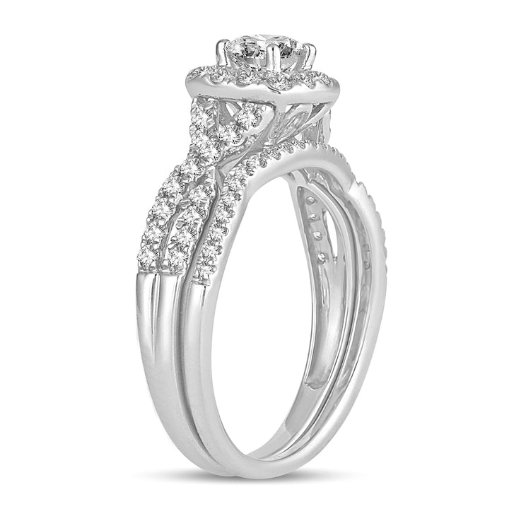 14K 1.00CT DIAMOND BRIDAL RING