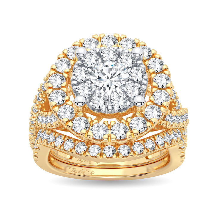 14K 2.00CT Diamond Bridal Ring