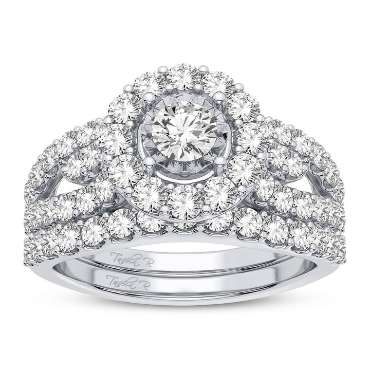 10K 1.75CT DIAMOND BRIDAL RING