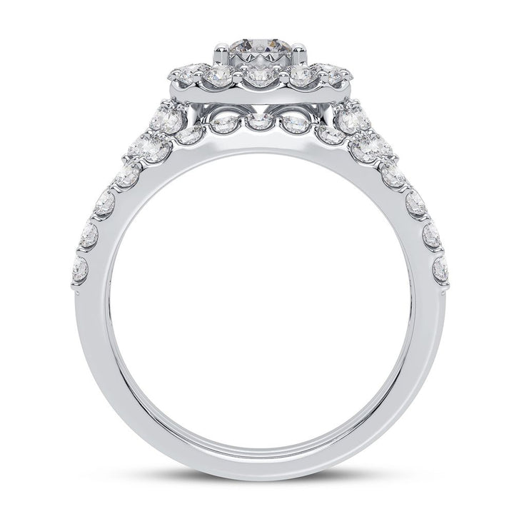 10K 1.75CT DIAMOND BRIDAL RING