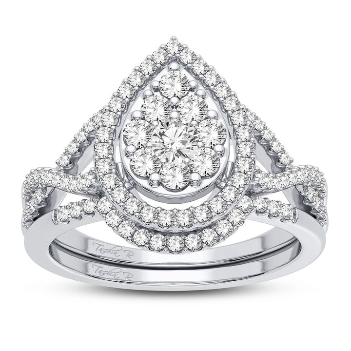 10K 0.75CT DIAMOND BRIDAL RING