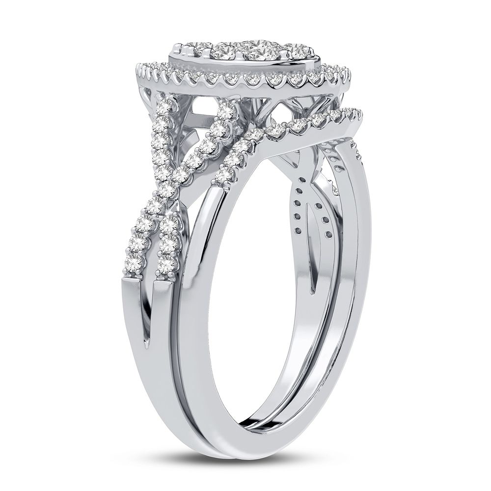 10K 0.75CT DIAMOND BRIDAL RING