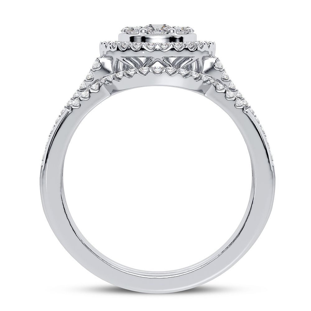 10K 0.75CT DIAMOND BRIDAL RING