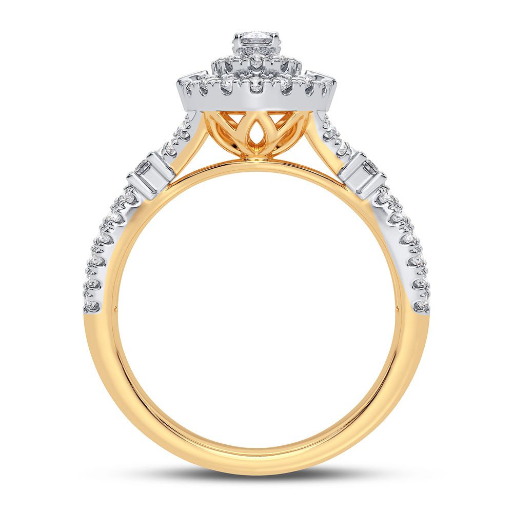 14K 0.75CT Diamond Ring